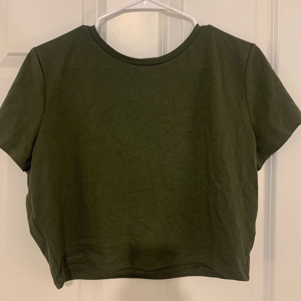 Cropped shirt